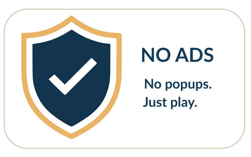 No Ads. No Popups. Just Play.